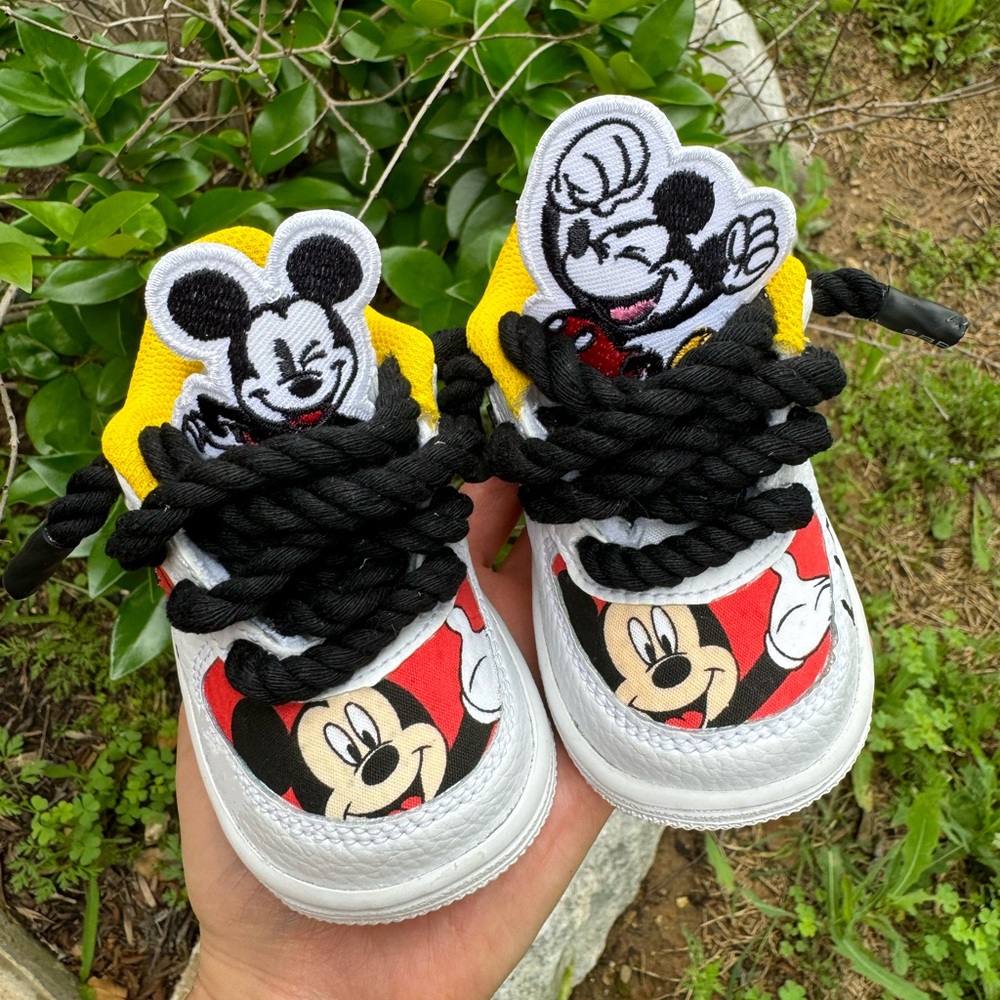 Mickey Mouse Toddler Birthday Shoes Mickey Mouse Air Force Toddler Shoes